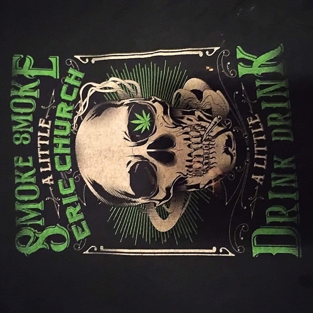 Vintage Eric Church concert t-shirt 2xl